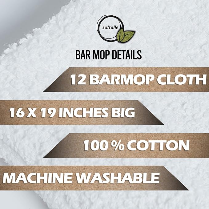 Softolle Bar Mop Towels - Image 8