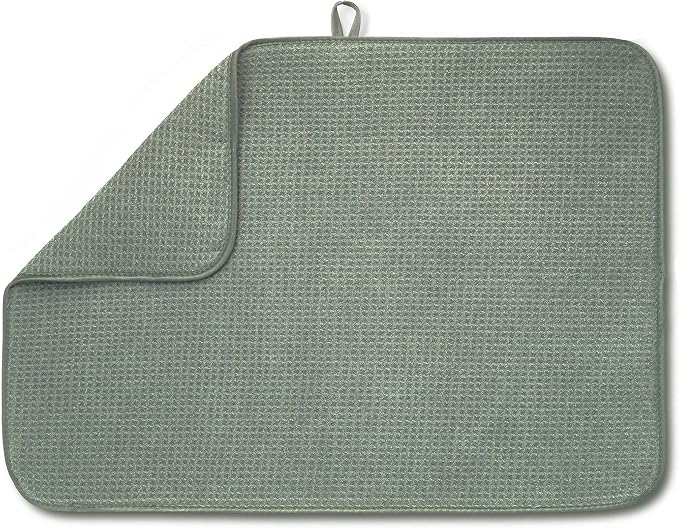 Bellemain XXL Dish Mat 24" x 17" Microfiber Dish Drying Mat, Super absorbent by Bellemain