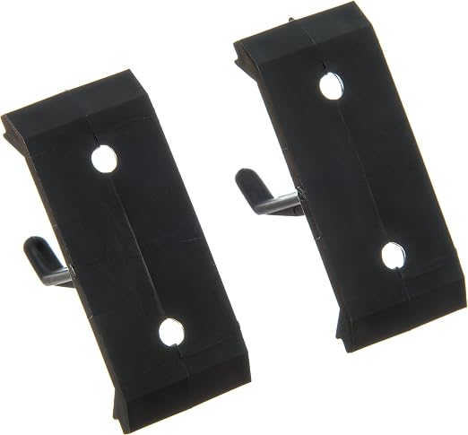 Carlisle FoodService Products Roll 'N Grip Plastic Broom Holder Wall Mount - Image 3
