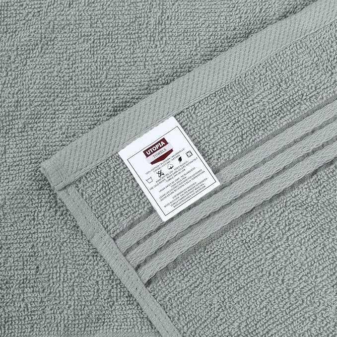 Utopia Towels Wash Cloths Set, 12 by 12 Inches, 100% Cotton Ring Spun, Highly - Image 9