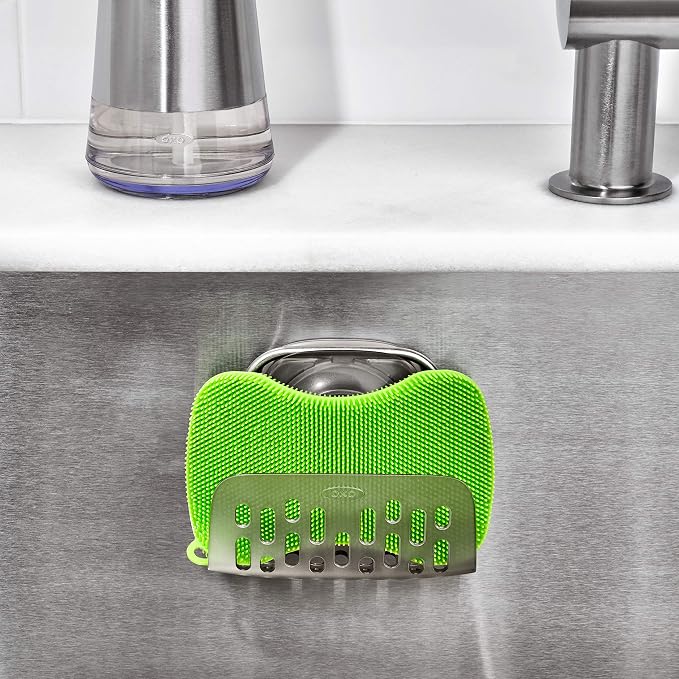 OXO Good Grips Stronghold Suction Sponge Holder - Image 8