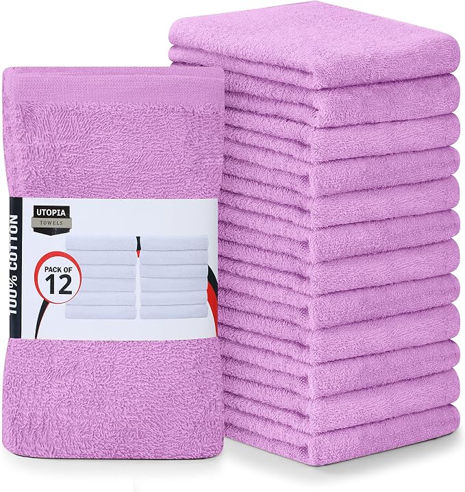 Utopia Towels Kitchen Bar Mops, 16 by 19 Inches, 100% Cotton Super Absorbent by UTOPIATOWELS