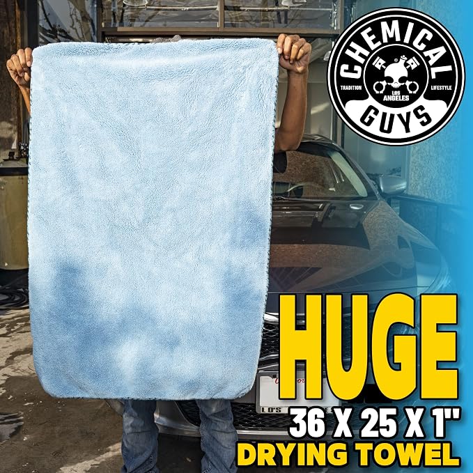 Chemical Guys Woolly Mammoth Large Microfiber Drying Towel - Image 2