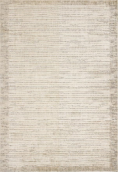 Loloi Jeremiah Brent Bleecker Collection BLE-02 Sand/Charcoal 7'-10" x 10' Area Rug