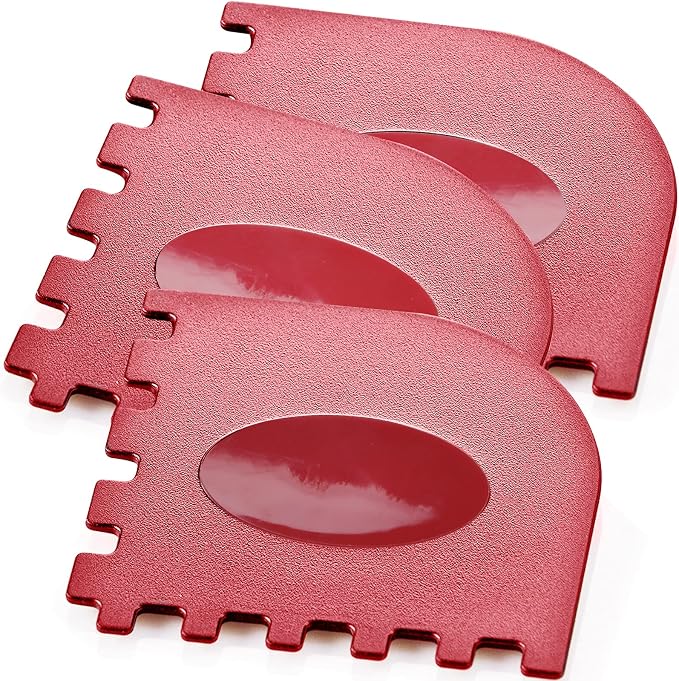 3 Set Plastic Grill Pan Scraper Tool by Azureblue
