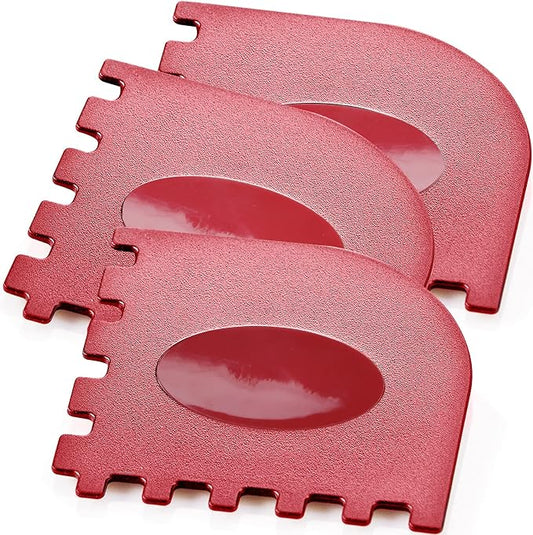 3 Set Plastic Grill Pan Scraper Tool by Azureblue