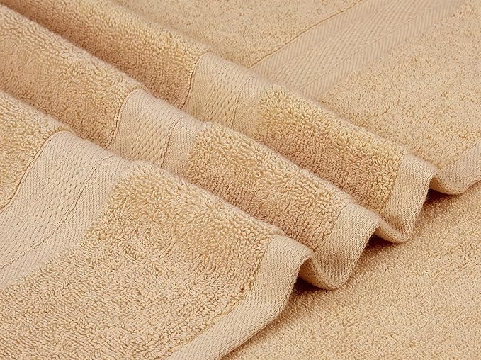 Towel and Linen Mart 4 Pieces Bath Towel Sets - Image 5