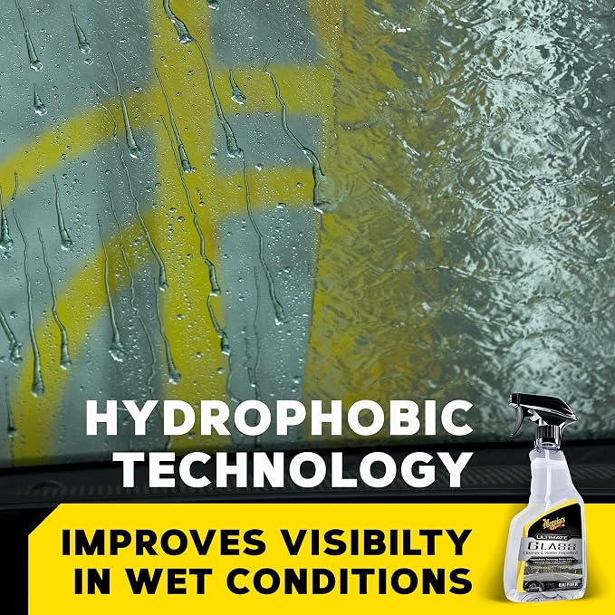 Meguiar's Ultimate Glass Cleaner & Water Repellent - Image 2