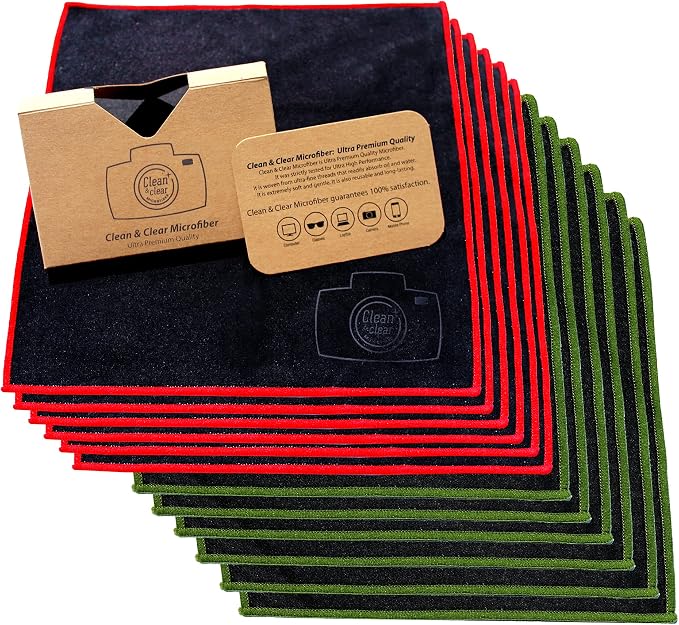 Clean & Clear Microfiber Cleaning Cloth, Extra Large Ultra Premium Microfiber by CleanClearMicrofiber