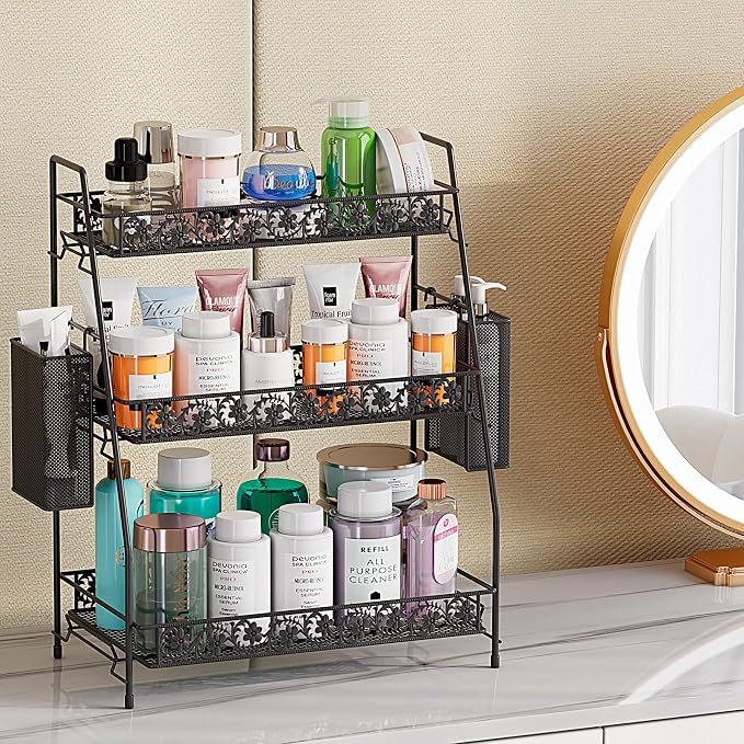 3-Tier Large Size Storage Rack, Counter Organiztion - Image 3