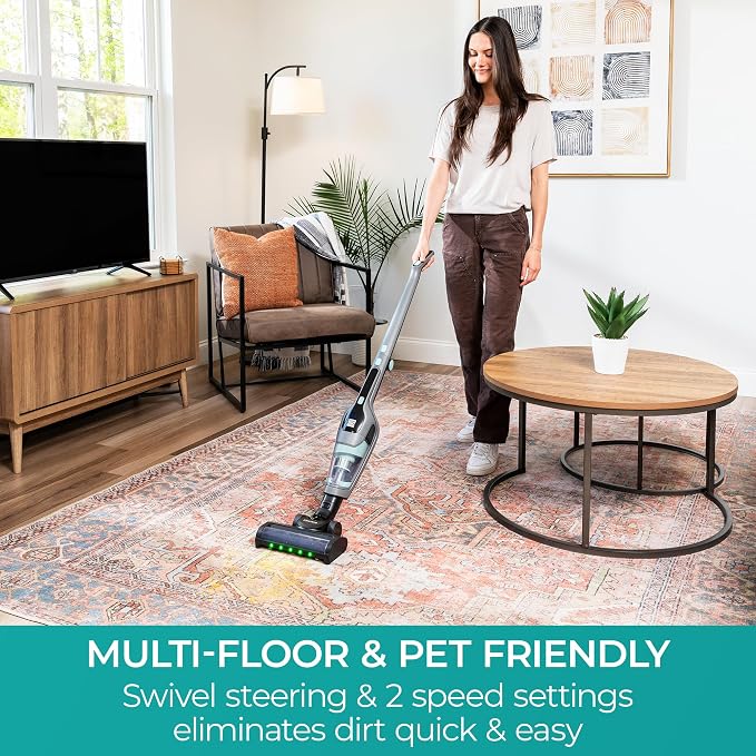 Kenmore 200 Series DS2010 Cordless Stick Vacuum Lightweight Cleaner 2-Speed - Image 4