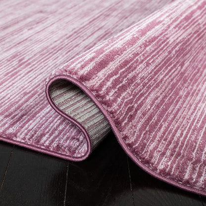 SAFAVIEH Vision Collection Runner Rug - 2'2" x 8', Grape Purple, Modern Ombre Design, Non-Shedding & Easy to Clean, Ideal for Entryway, Foyer, Bedroom, Hallway (VSN606A)