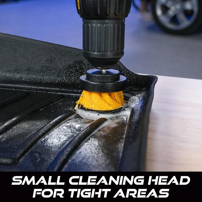 VIKING Drill Powered Carpet Cleaning Brushes - Image 4