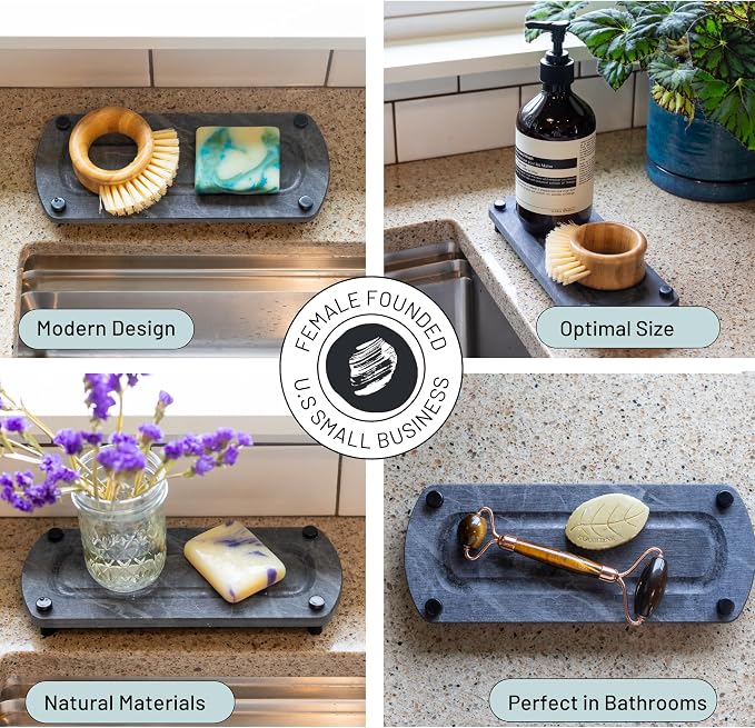 Premium Sink Caddy – Water-Absorbing Diatomaceous Earth Tray - Image 6