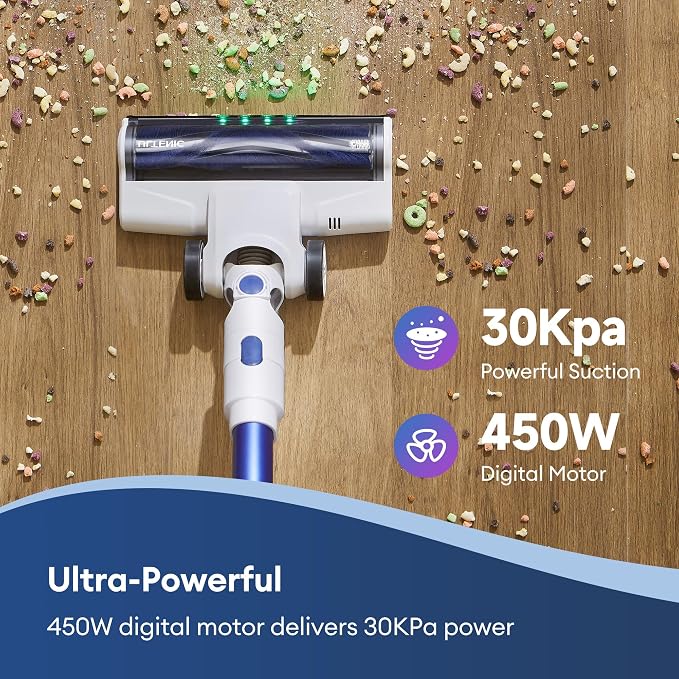 Ultenic U10 Ultra Cordless Stick Vacuum Cleaner, 500W Motor, 45KPa Suction - Image 3