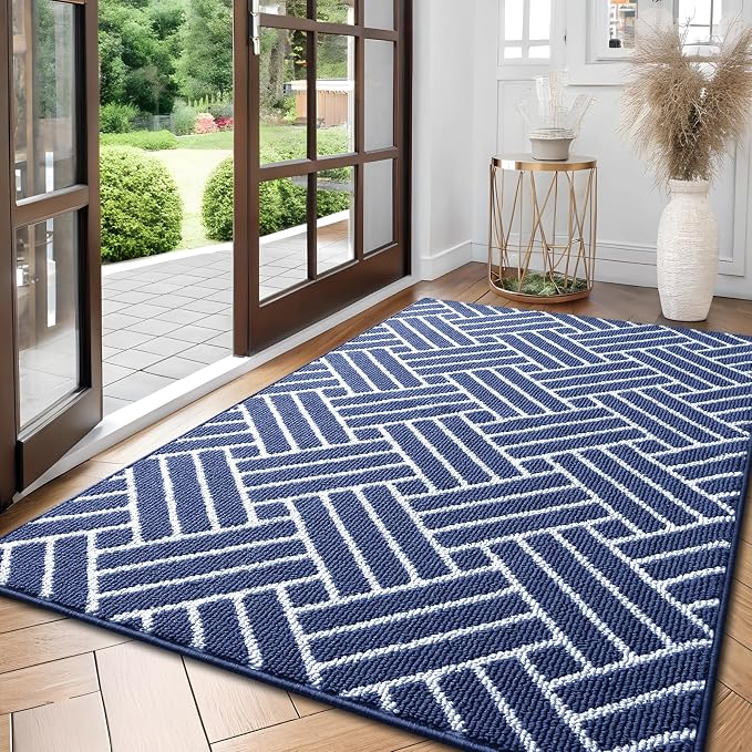 OLANLY Large Indoor Door Mat, 59x35 Inch, Dirt Resistant and Absorbent by OLANLY