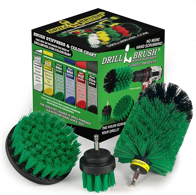 Drill Brush Power Scrubber by Useful Products by Drillbrush