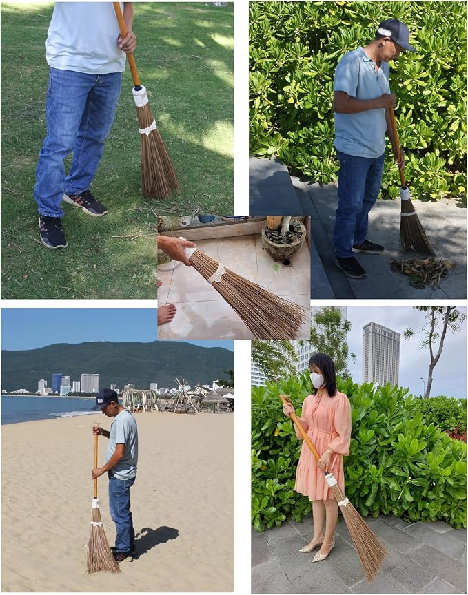 Coconut Broom - 55 Inches Length, Heavy Duty Broom - Image 5