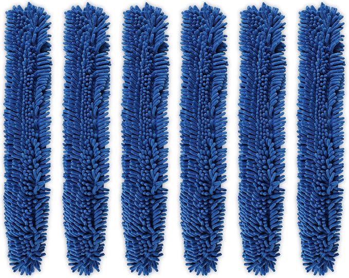CleanAide Dual-Sided Chenille and Terry Microfiber Duster Covers, Fits Flex - Image 2