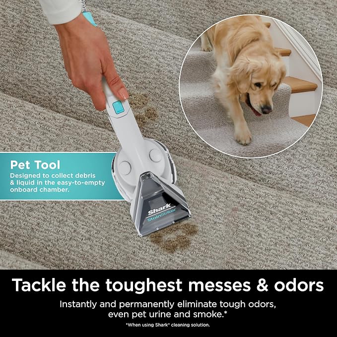 Shark StainStriker Portable Carpet, Upholstery & Area Rug Cleaner - Image 4