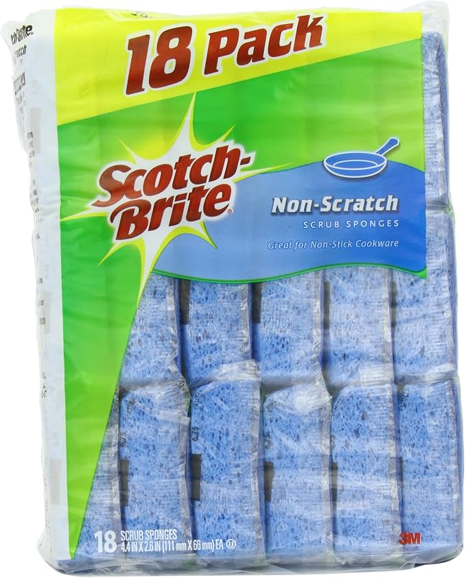 Scotch-Brite 3M Non-Scratch Scrub Sponges - Image 2