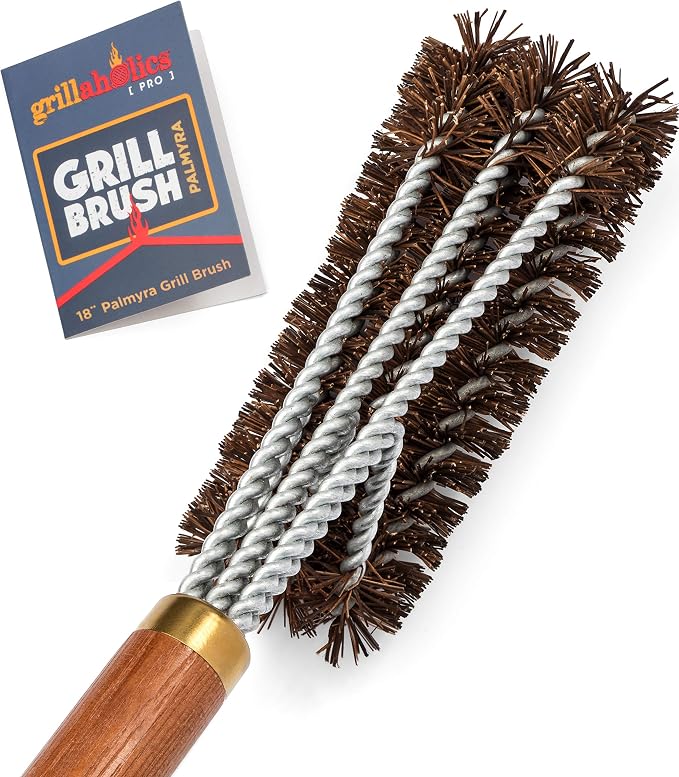 Grillaholics Pro Grill Brush Palmyra by Grillaholics