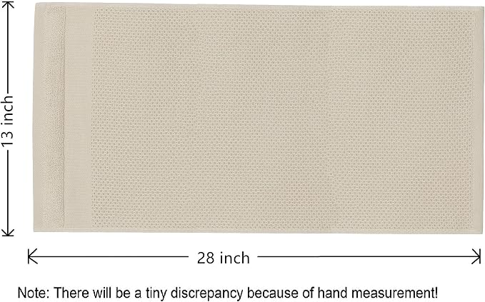 Mia'sDream Cotton Hand Face Head Towel Waffle Weave Kitchen Tea Towel Dish - Image 3