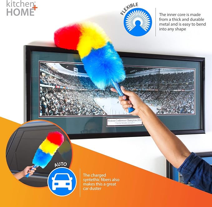 Kitchen + Home 23” inch Rainbow Static Duster - Image 5