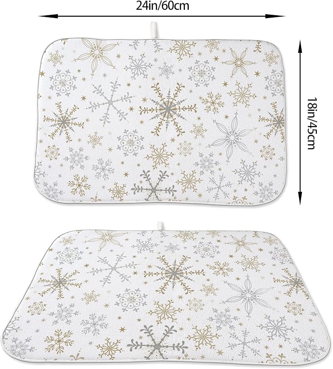 Christmas Drying Mat 18x24 Inches - Image 2