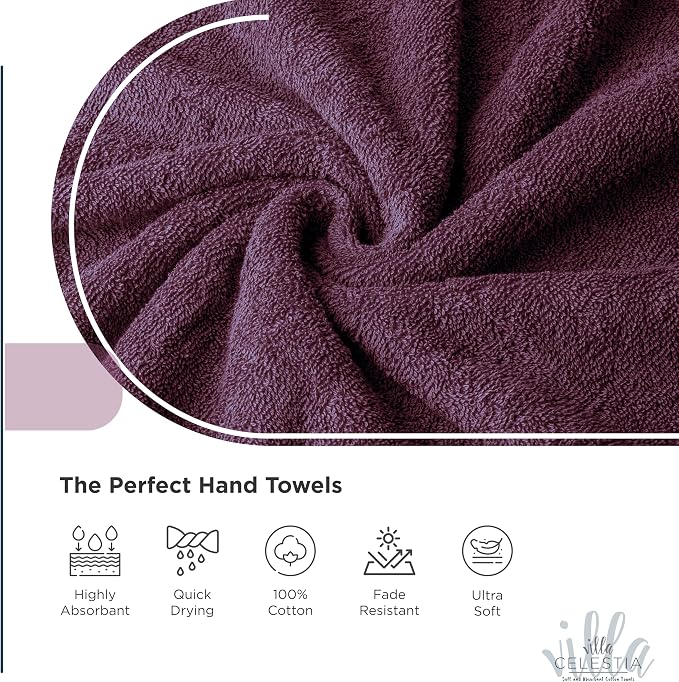 100% Cotton Wash Cloth for face & Body Set of 12, Sustainable, Highly Absorbent - Image 3