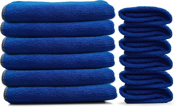 EvaClean Premium Microfiber Cleaning Cloth 16"x16" - Image 2
