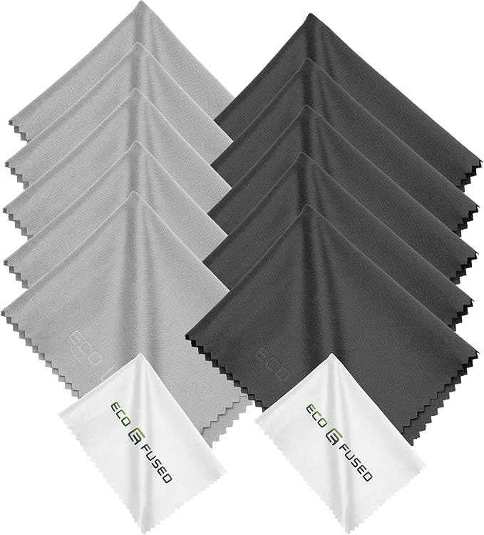 Eco-Fused Microfiber Cleaning Cloths by Eco-Fused