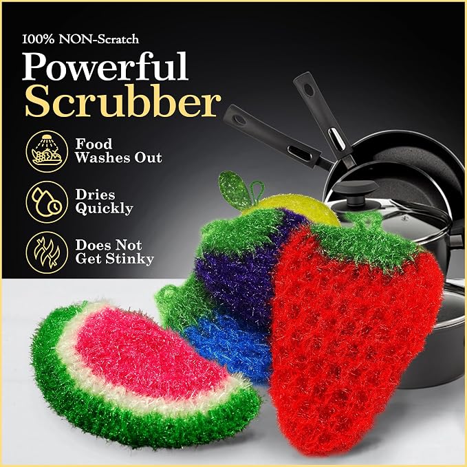 Dish Scrubbie Durable DishScrubber – Long Lasting, Non-Scratch, Odorless and - Image 7
