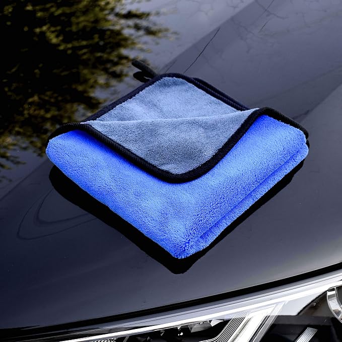 Microfiber Towels for Cars 3 Pieces 500 GSM polishing Cleaning Home, car and - Image 3