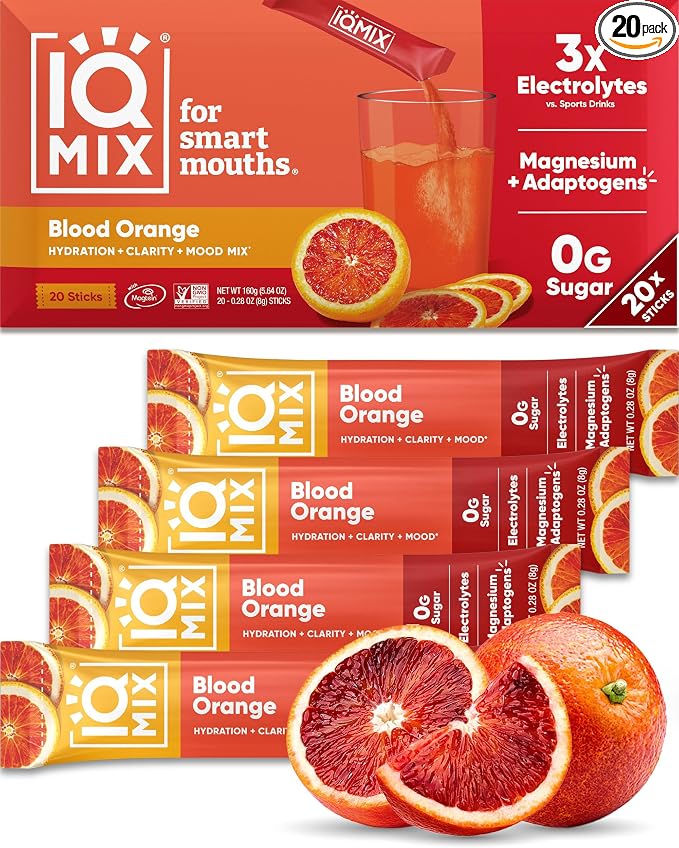IQMIX Hydration Electrolyte Powder – 4-in-1 Formula by IQBAR