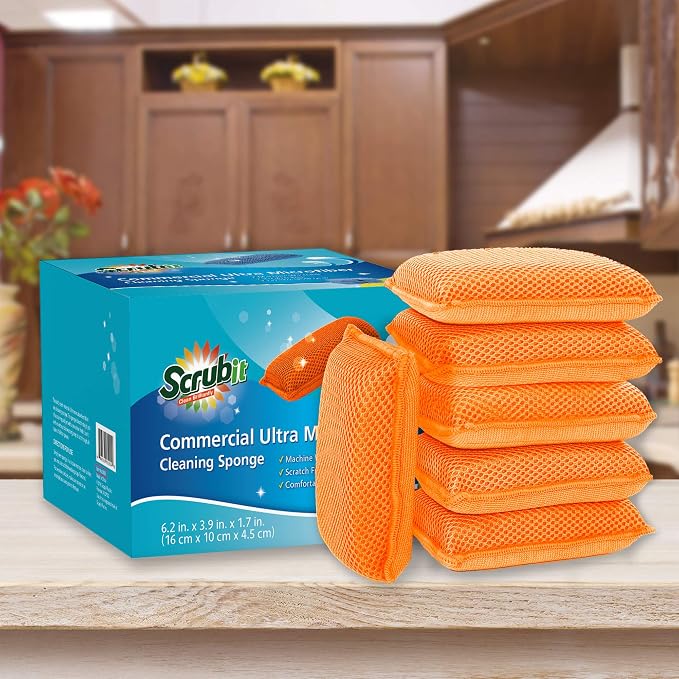 Miracle Microfiber Kitchen Sponge by Scrub-It - Image 7