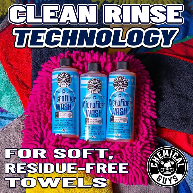 Chemical Guys Microfiber Cleaning Cloth and Car Wash Towel Detergent - Image 3