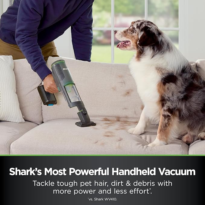 Shark PowerBoost Cordless 2-in-1 Car/Home Handheld PowerVac, Powerful Suction - Image 4