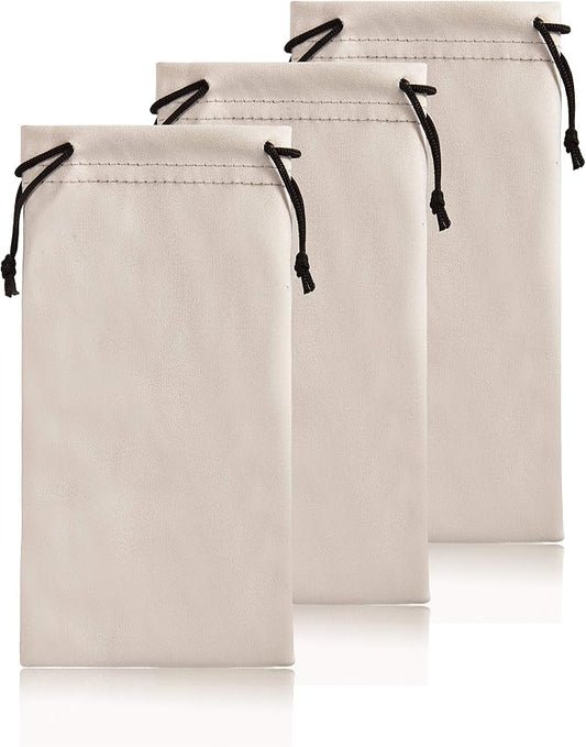 TRIUMPH VISION Soft Eyeglass Pouch 3 Pack by TRIUMPHVISION