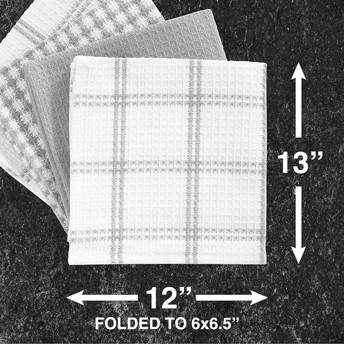 T-Fal Premium Waffle Dish Cloths: Highly Absorbent, Super Soft Long Lasting - Image 6