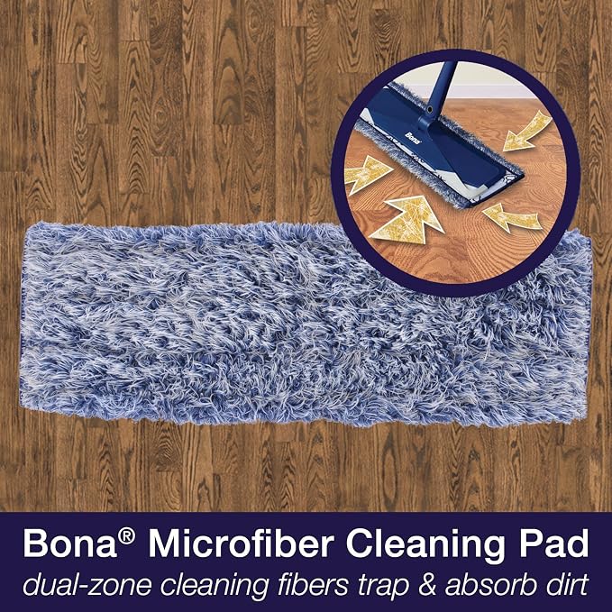 Bona Ultimate Hardwood Floor Care Kit – Pivoting Mop, Cleaning Solution & Refill - Image 6