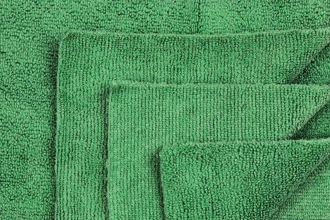 Eurow Ultrasonic Cut 300 GSM Microfiber Cleaning Towels, Streak-Free, Ultra - Image 4