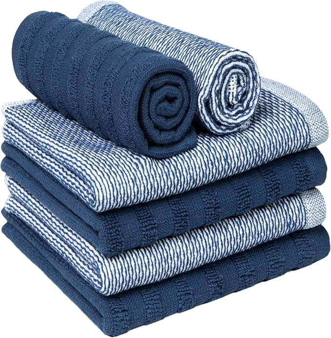 Bumble Premium Dish Cloths 13"x13" | 100% Natural Ring Spun Cotton | 400 GSM | - Image 4
