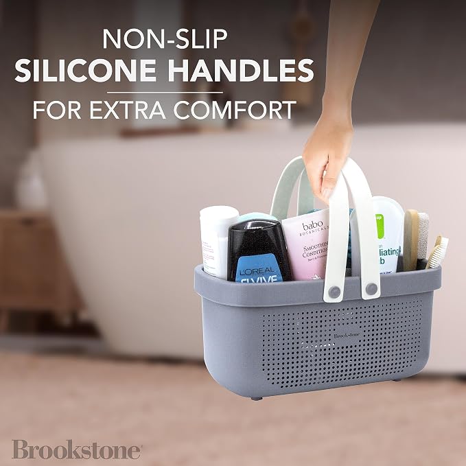 Brookstone Modern Large Portable Shower Caddy - Image 2