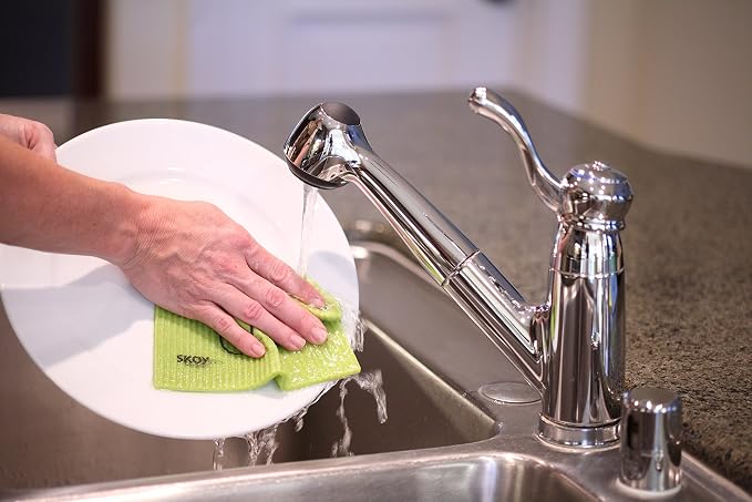 Skoy Cloth - 2-Pack Eco-Friendly & Reusable Swedish Dishcloth, - Image 4