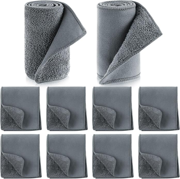 10 Pcs Shine Shoes Cloth Kit Polish Dauber Applicators Cleaning Leather Shoes by ZJoey