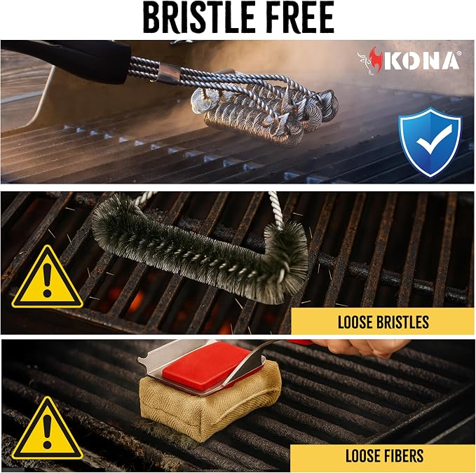 Kona Safe/Clean Grill Brush - Image 4