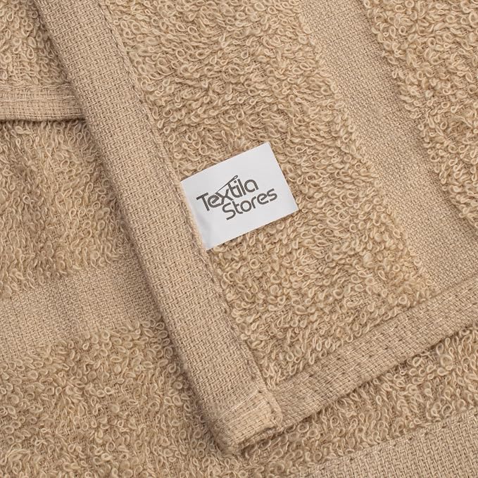 Basic Hand Towels 16x26 Inches – Bulk Pack of 24 – Beige Color – Soft and - Image 5
