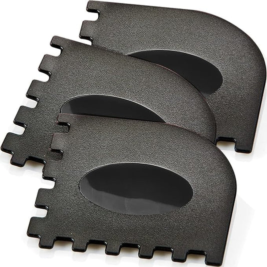 3 Set Plastic Grill Pan Scraper Tool by Azureblue