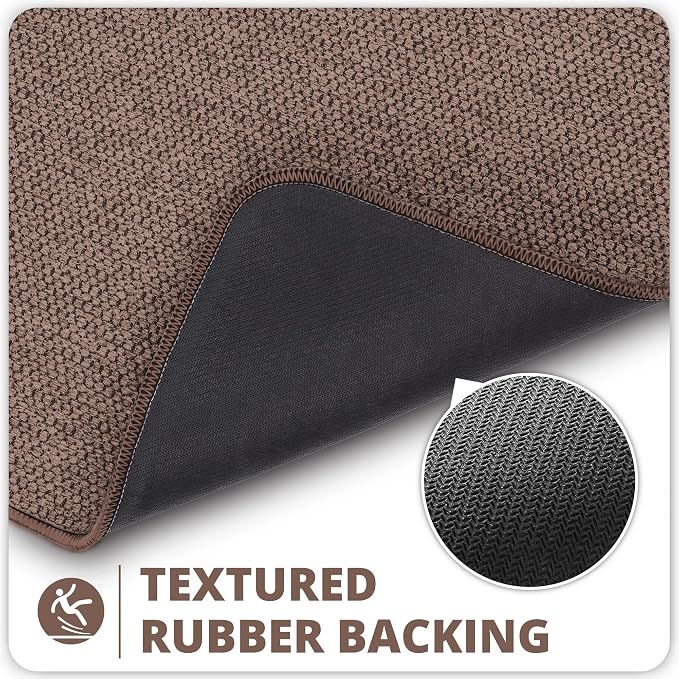 Bath Mat, Ultra Thin Bathroom Runner Rugs, Large Bath Mats - Image 4